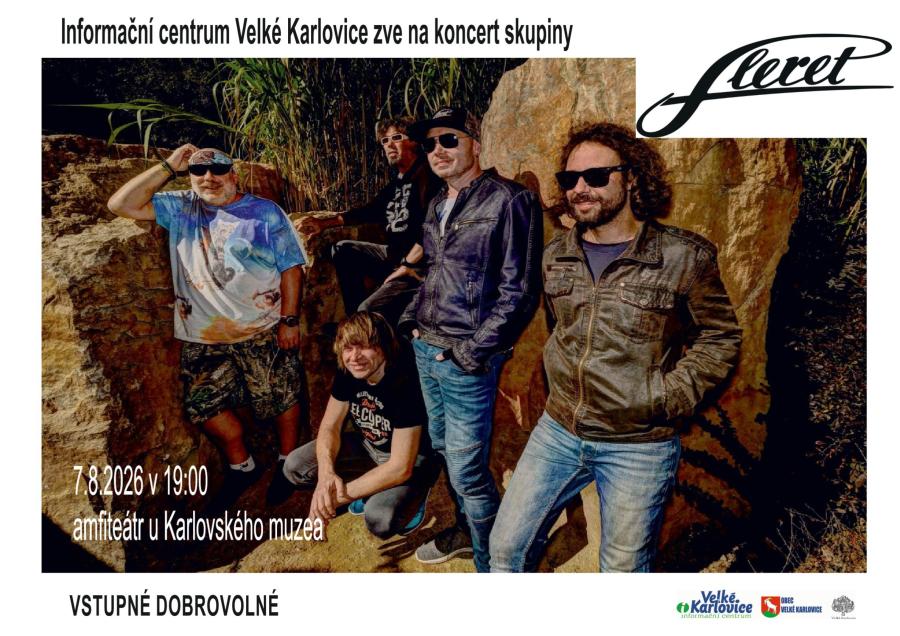 Letní koncert skupiny Fleret